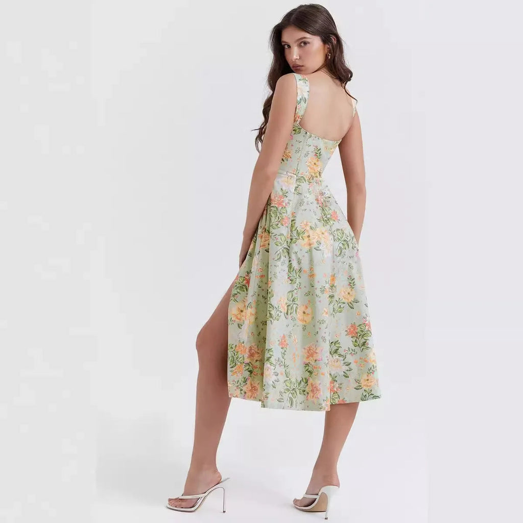 Layla Floral Midi Dress