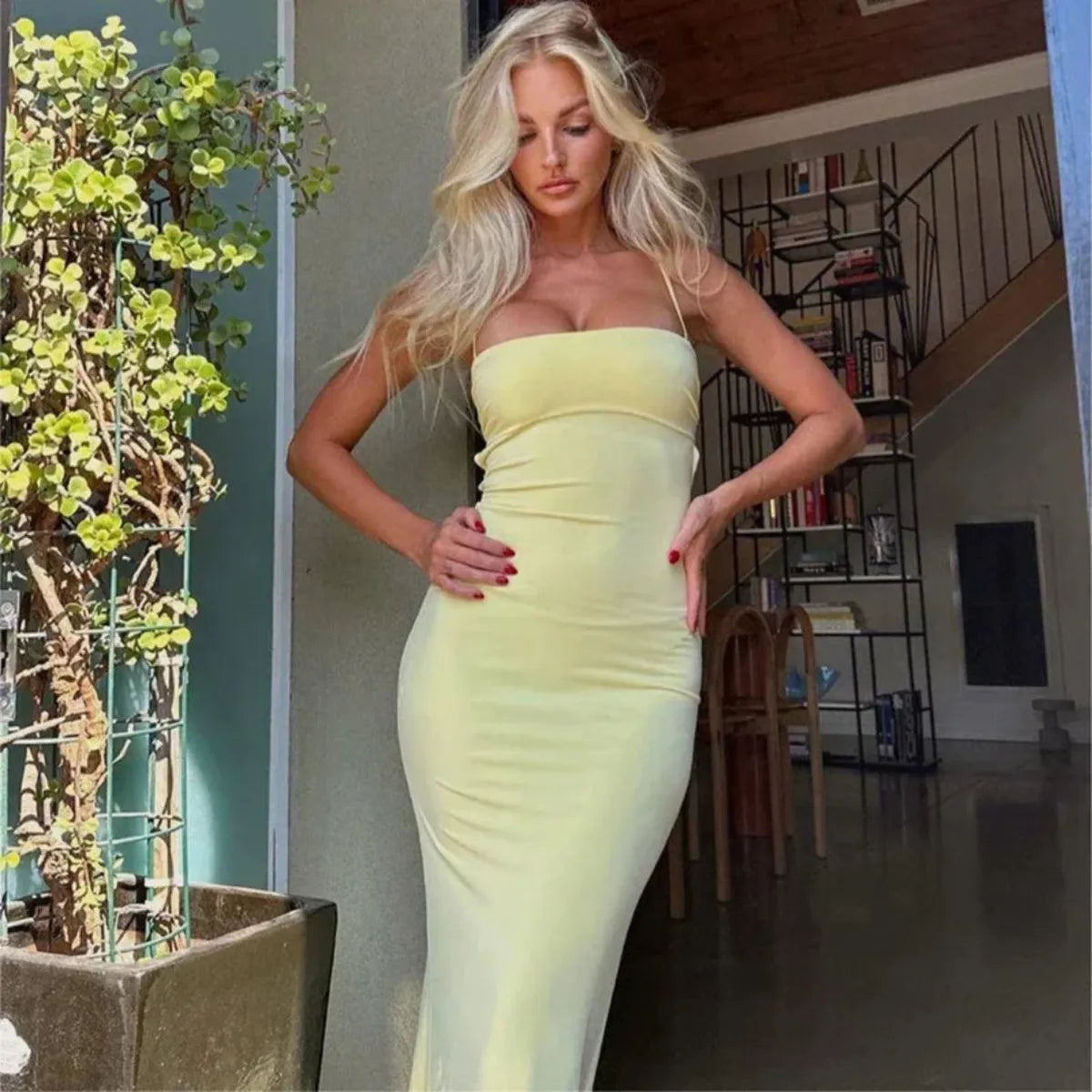 Bodycon Maxi Dress 4