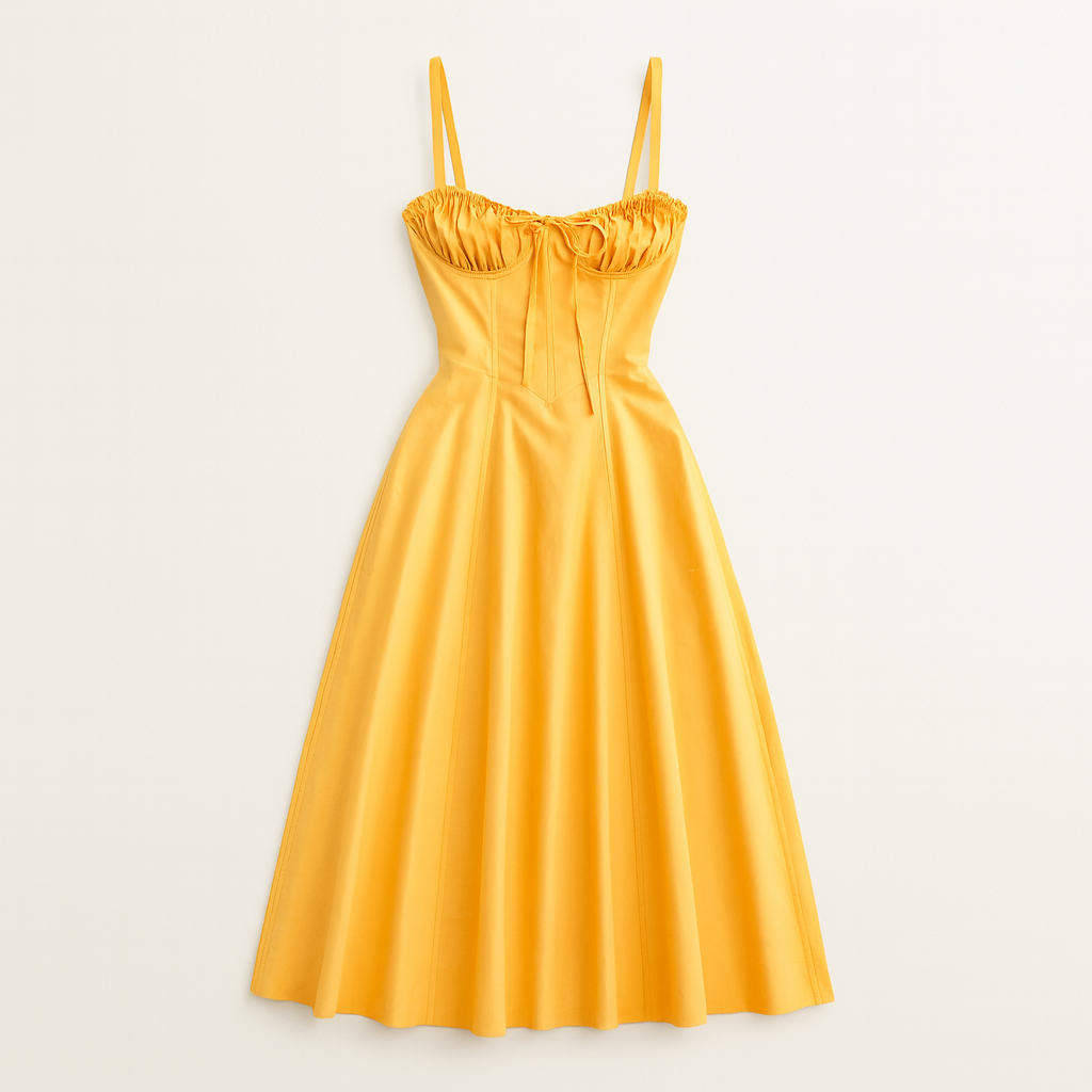 Mary Corset Midi Dress