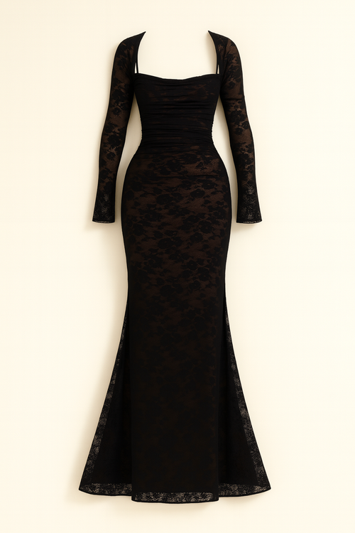 Lovelle Long Lace Maxi Dress